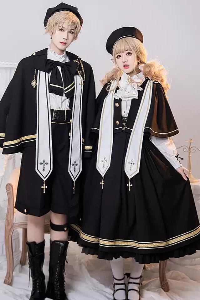 [Reservation deadline: October 11th] Forest Choir Gothic Cape Dress Set