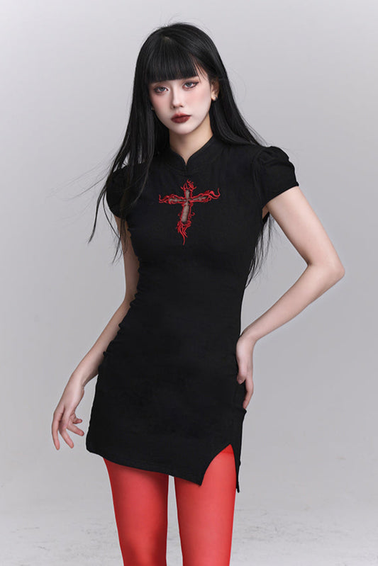 Cross Modified Chinese Dress