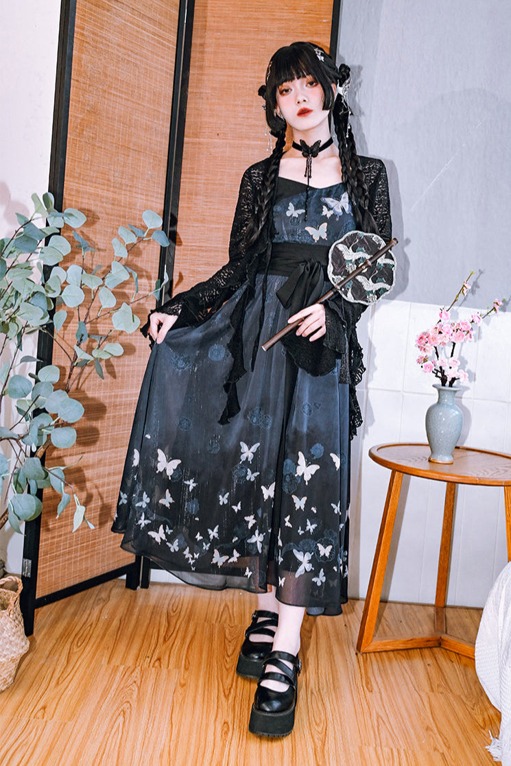 Butterfly Camisole Dress