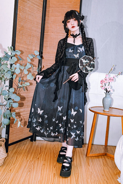 Butterfly Camisole Dress