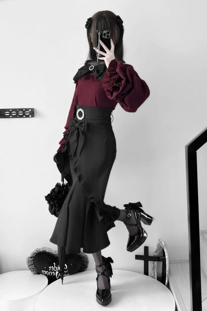 エレガントゴシックロリータヒール