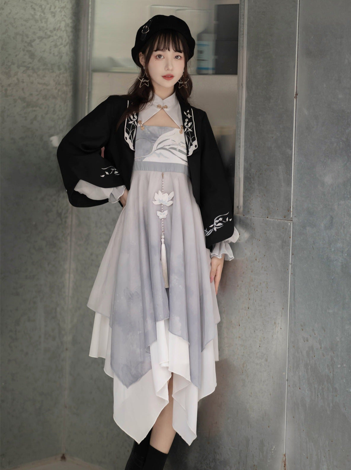 定番のお歳暮 + Dress Irregular Embroidery China Jacket Belchic – ジャケット・アウター