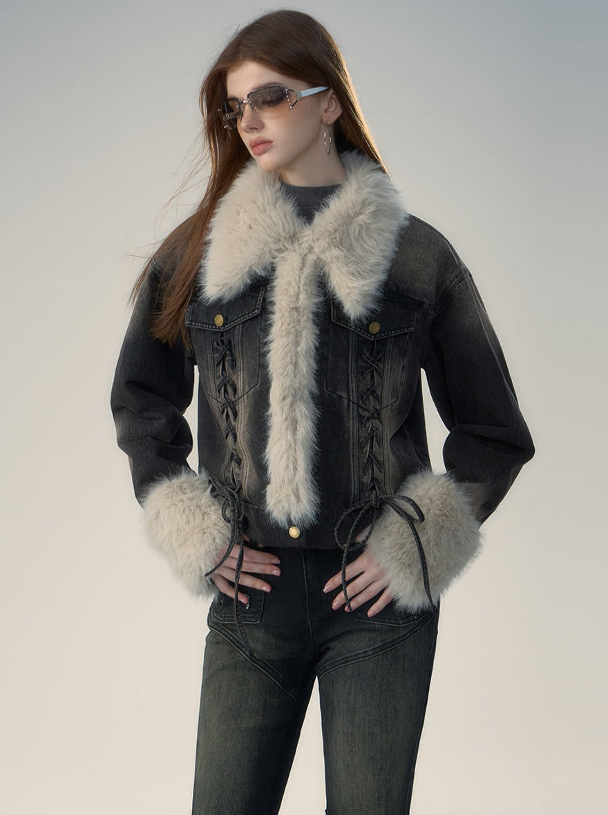 American Retro Fur Osh Fur Jacket