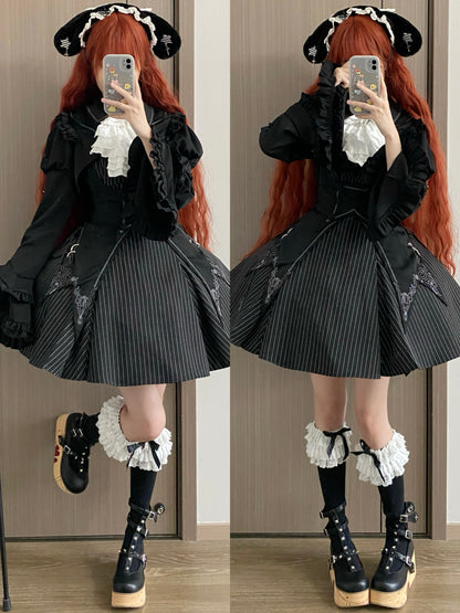 Elegant Gothic Punk Series Juliette Sleeve Jacket