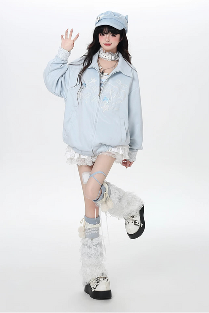 サブカラールーズジャケット