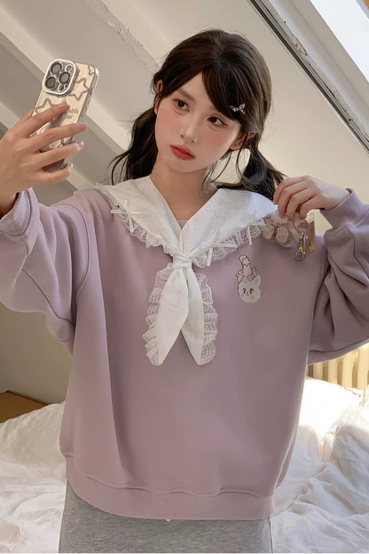 キュートキャットフリーススウェット