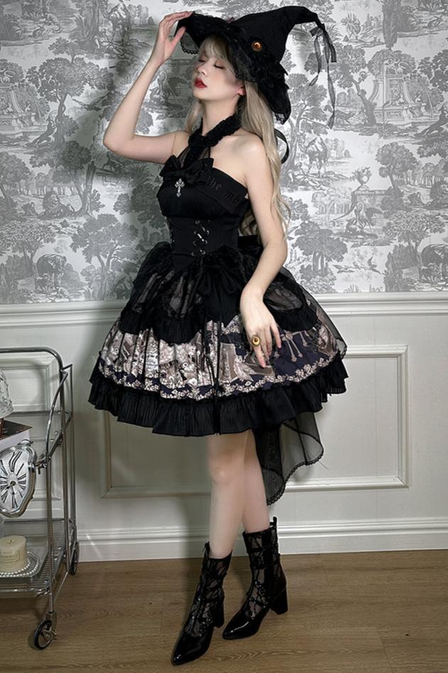 [Reservation deadline on October 13] Mystery Gothic Style Big Ribbon Hol Tadress