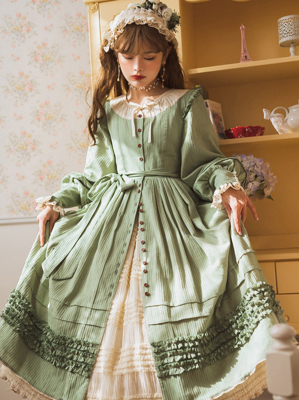 Alysa Maid Lolita Dress [Reservation Product]