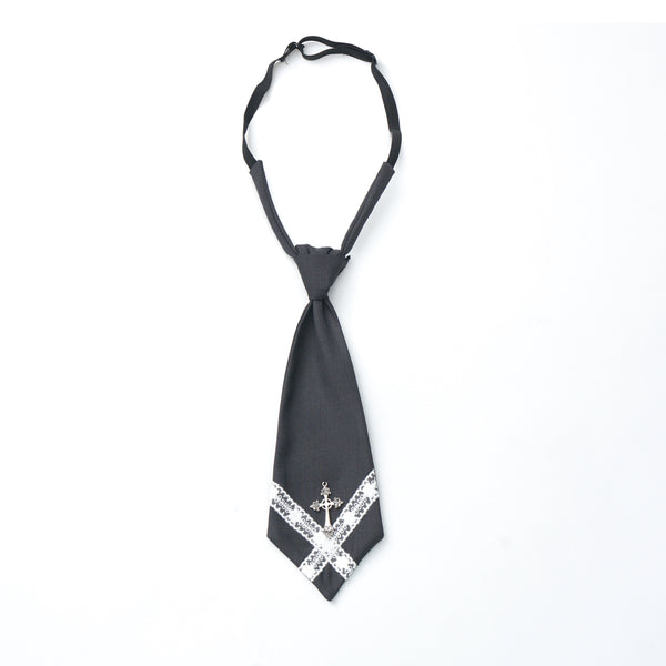 College Jacket + Suskirt + Blouse + Tie