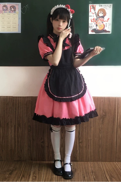 Mint Blackberry Lolita Dress + Apron + Tie