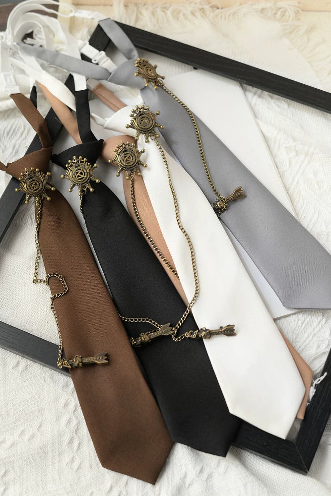 Retro mode simple tie