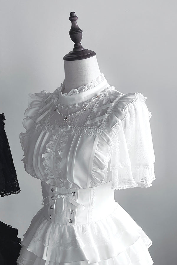 Mine lace top + cake skirt