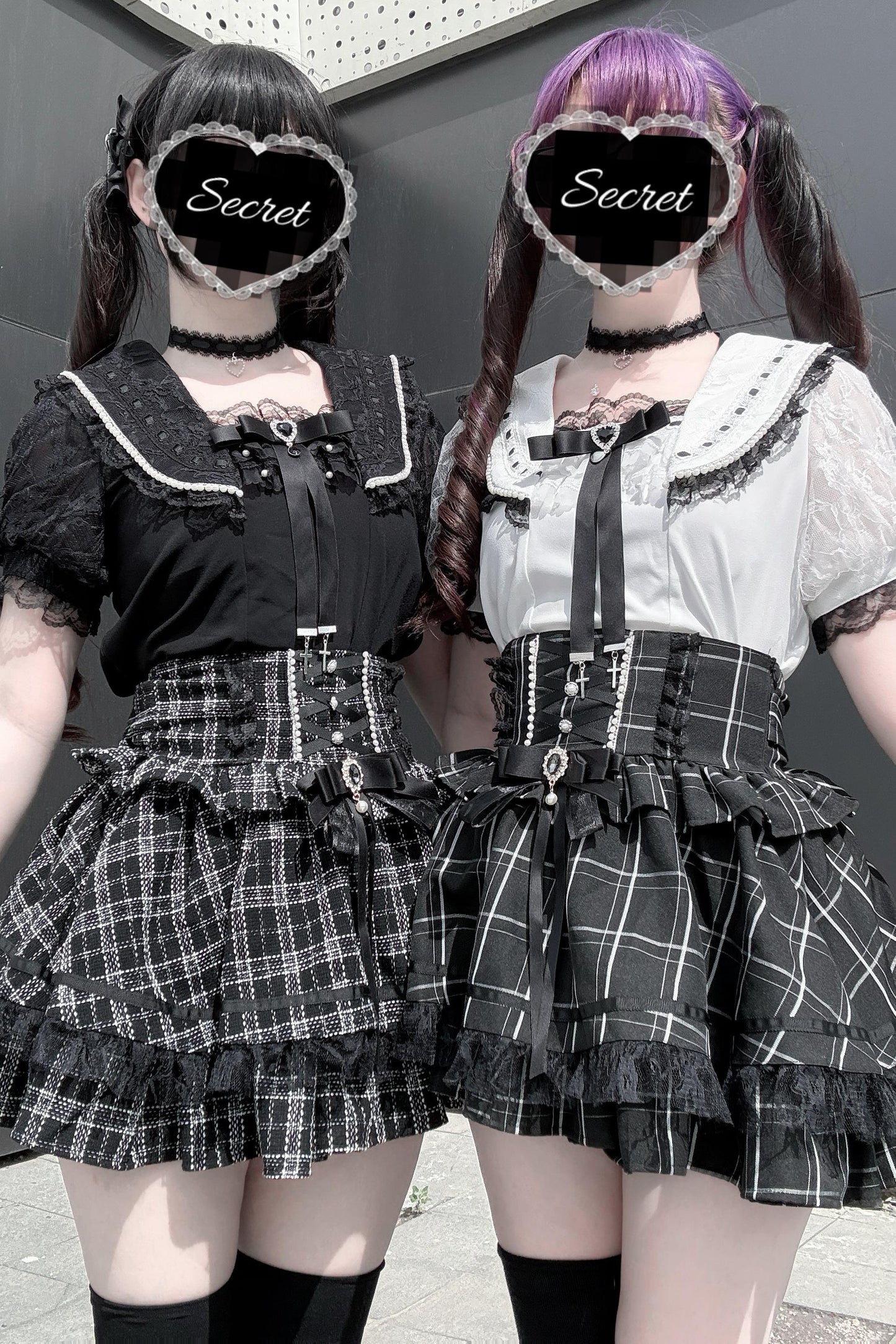 [Pre-Order] Lace Sailor Collar Jirai Kei Blouse