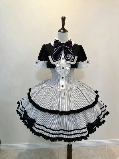 [Pre-order Deadline: March 31] Magical Academy Elegant Crown Embroidery Dress Type A/B