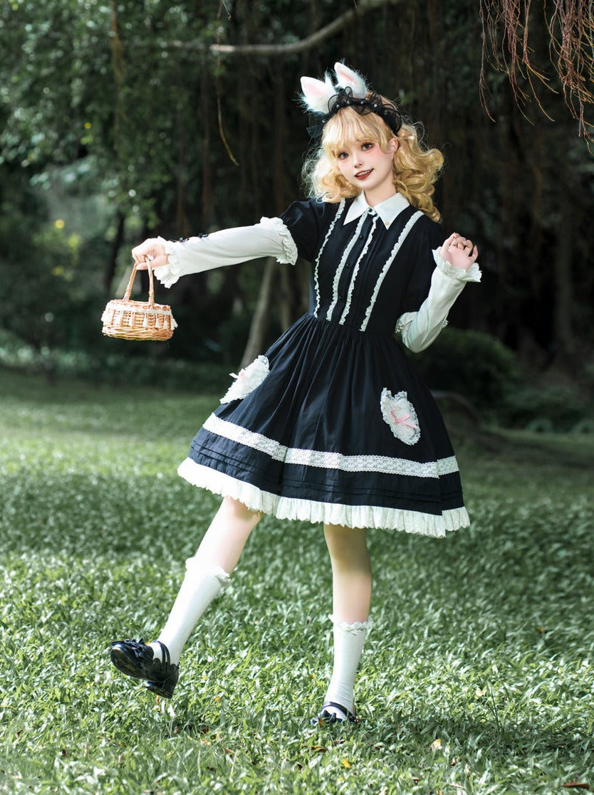 Six Sweet Lolita Dresses + Apron