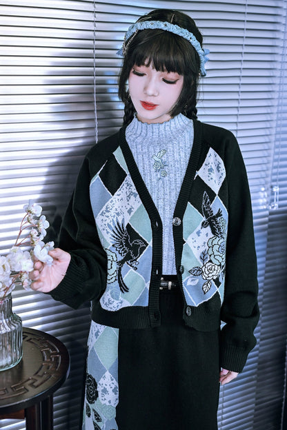 Ribbed Turtleneck Tops