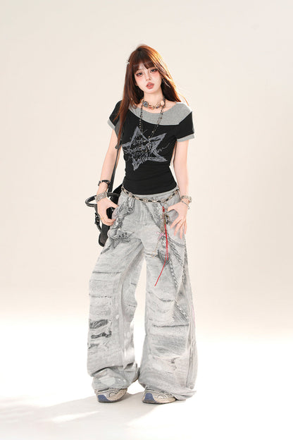 スパイスガールズスターTシャツ