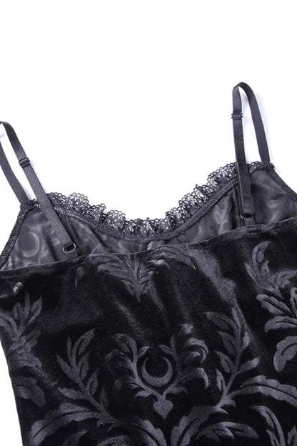 レースコルセットキャミトップス