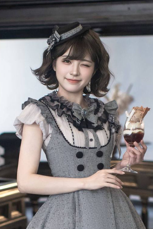 【5月19日予約締切】グレイブラッククラシックロリータシリーズミニハット＋アクセサリー
