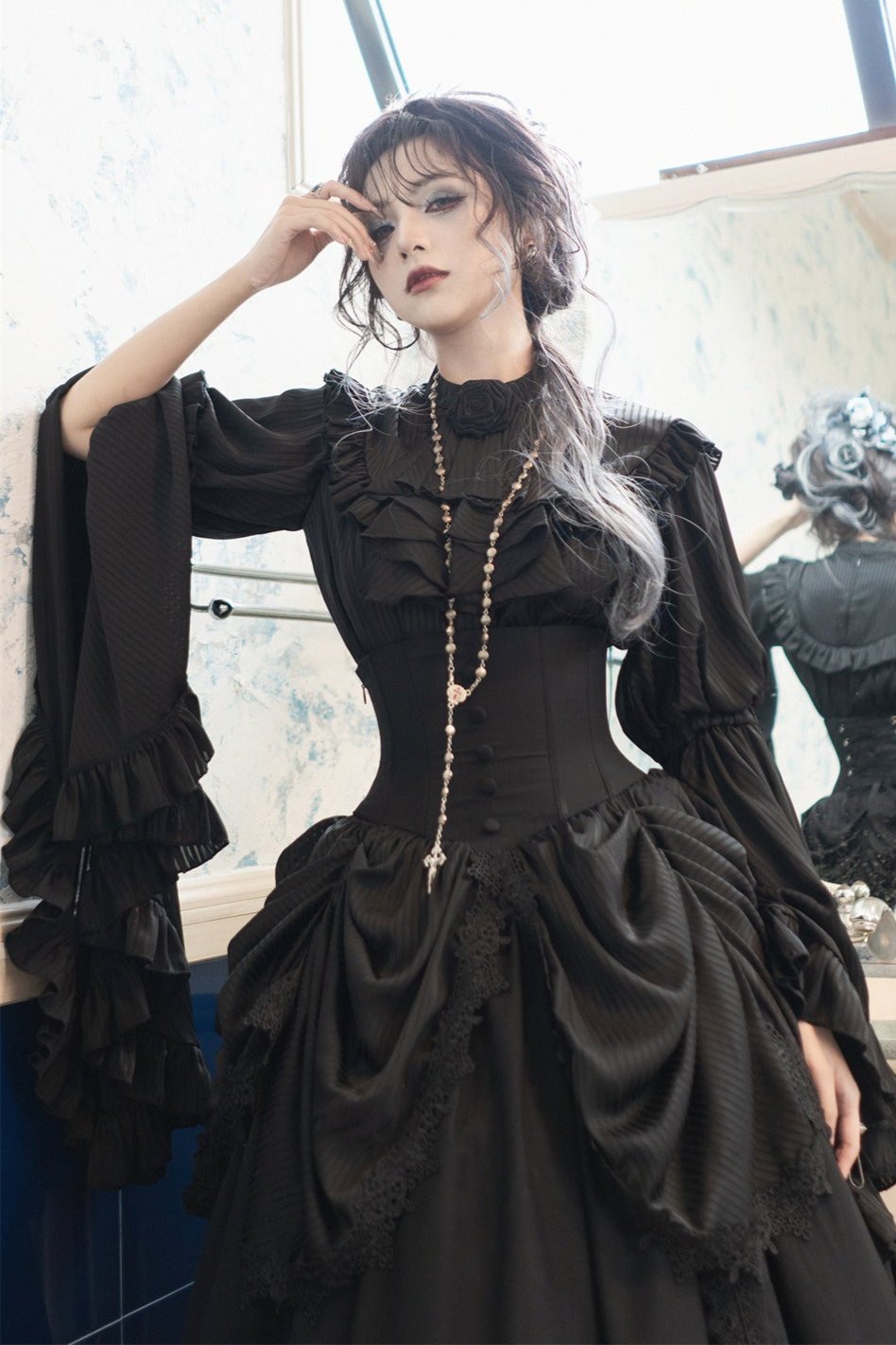 [Reservation product] Gothic Elegant Sister Test Dress Suit