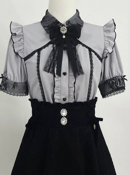 Lace Collar Custom Shirt