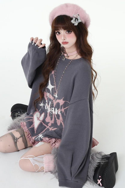 Original design round neck sweater