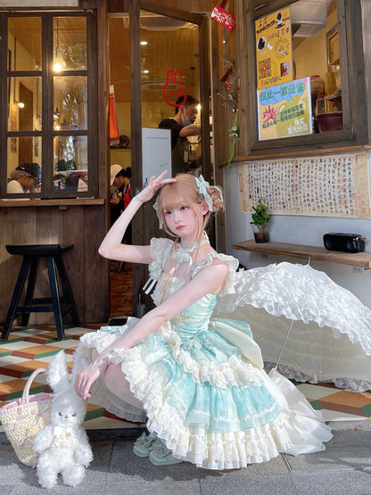 [Reserved product] Flying Diary Original Lolita Dress