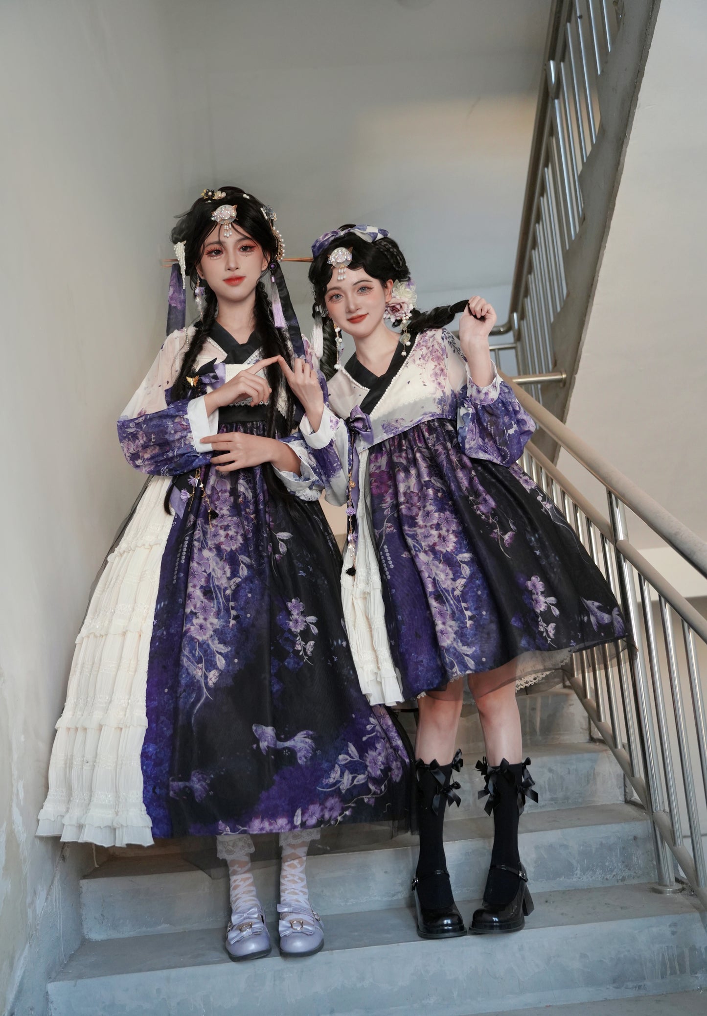 星空の夜魔法ロリータセット