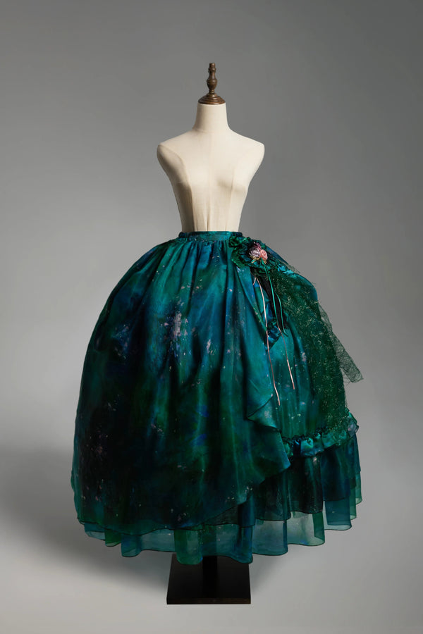 【3月19日予約締切】シルビアトップス+フレアスカート+ハット+スリーブ+ネックレス