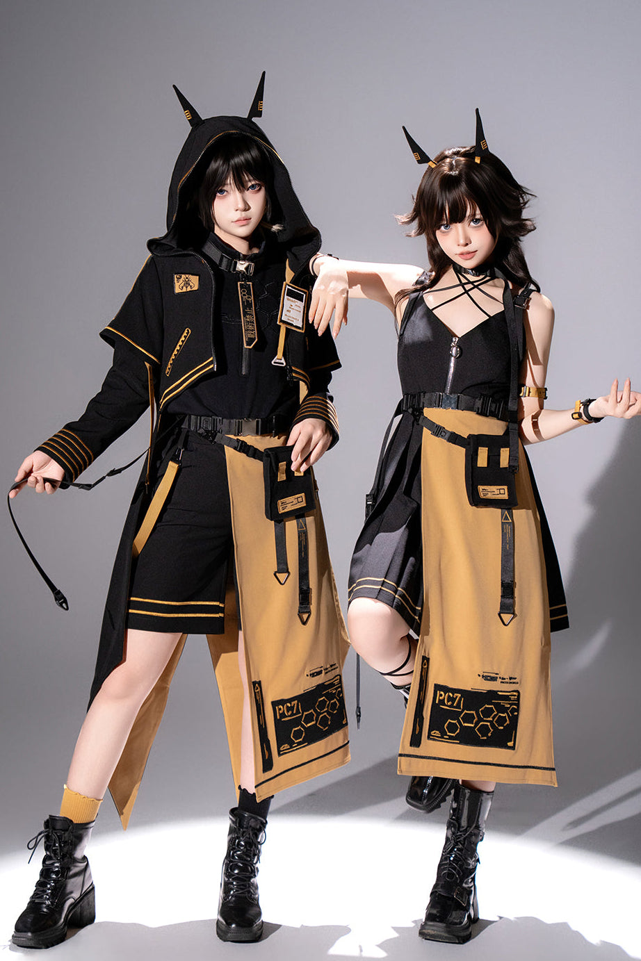 【12月26日予約締切】フューチャリスティックサイバービープリンスロングテールジャケットスーツ＋サスドレス