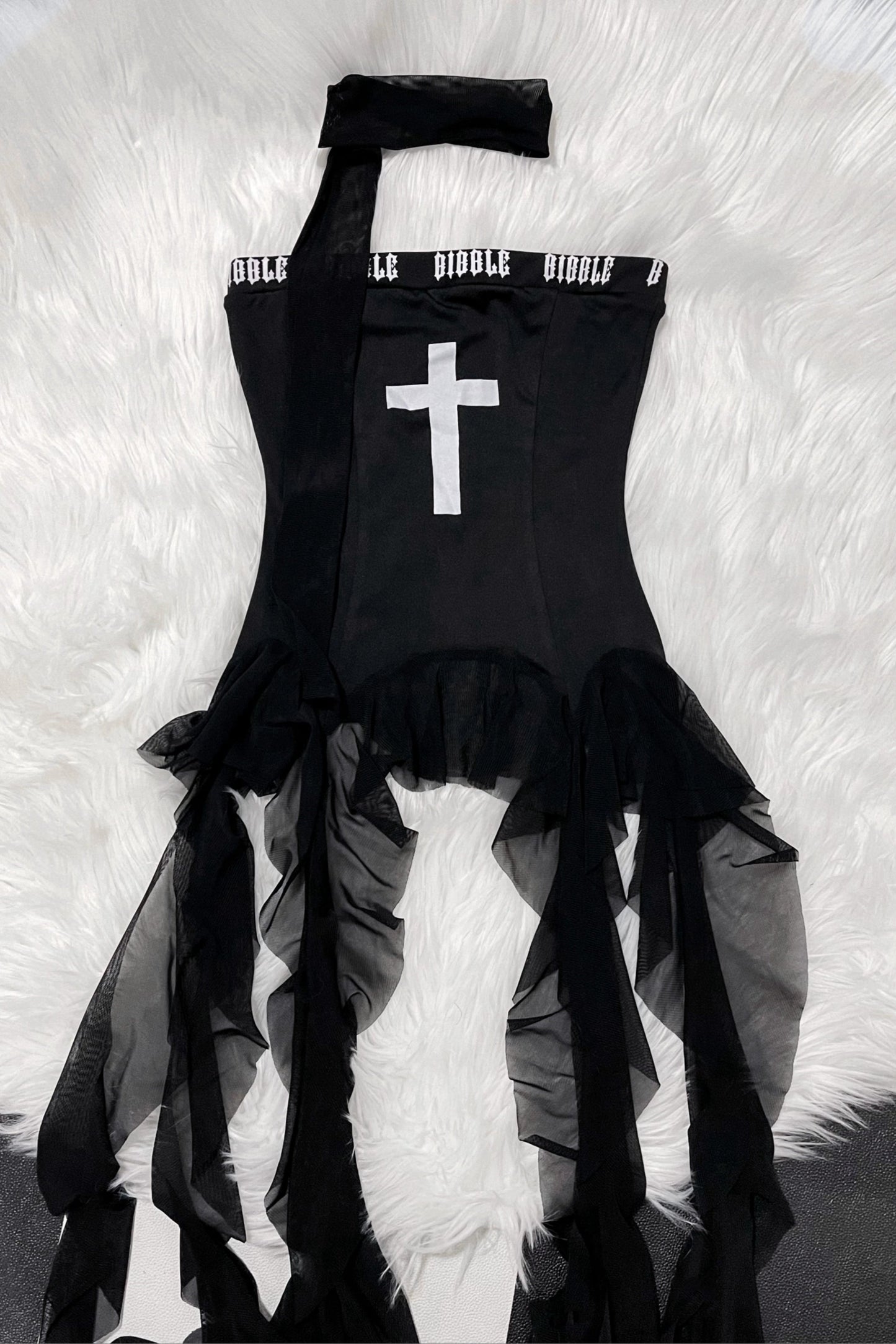 バニーアサシンクロスペンダントバンドゥベストトップス