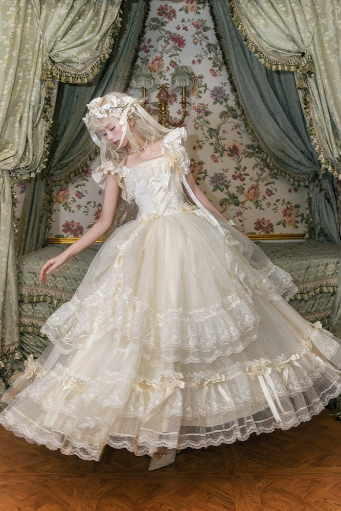 Robe Lolita Princesse Camélia au Clair de Lune