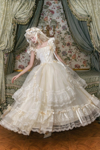 Robe Lolita Princesse Camélia au Clair de Lune