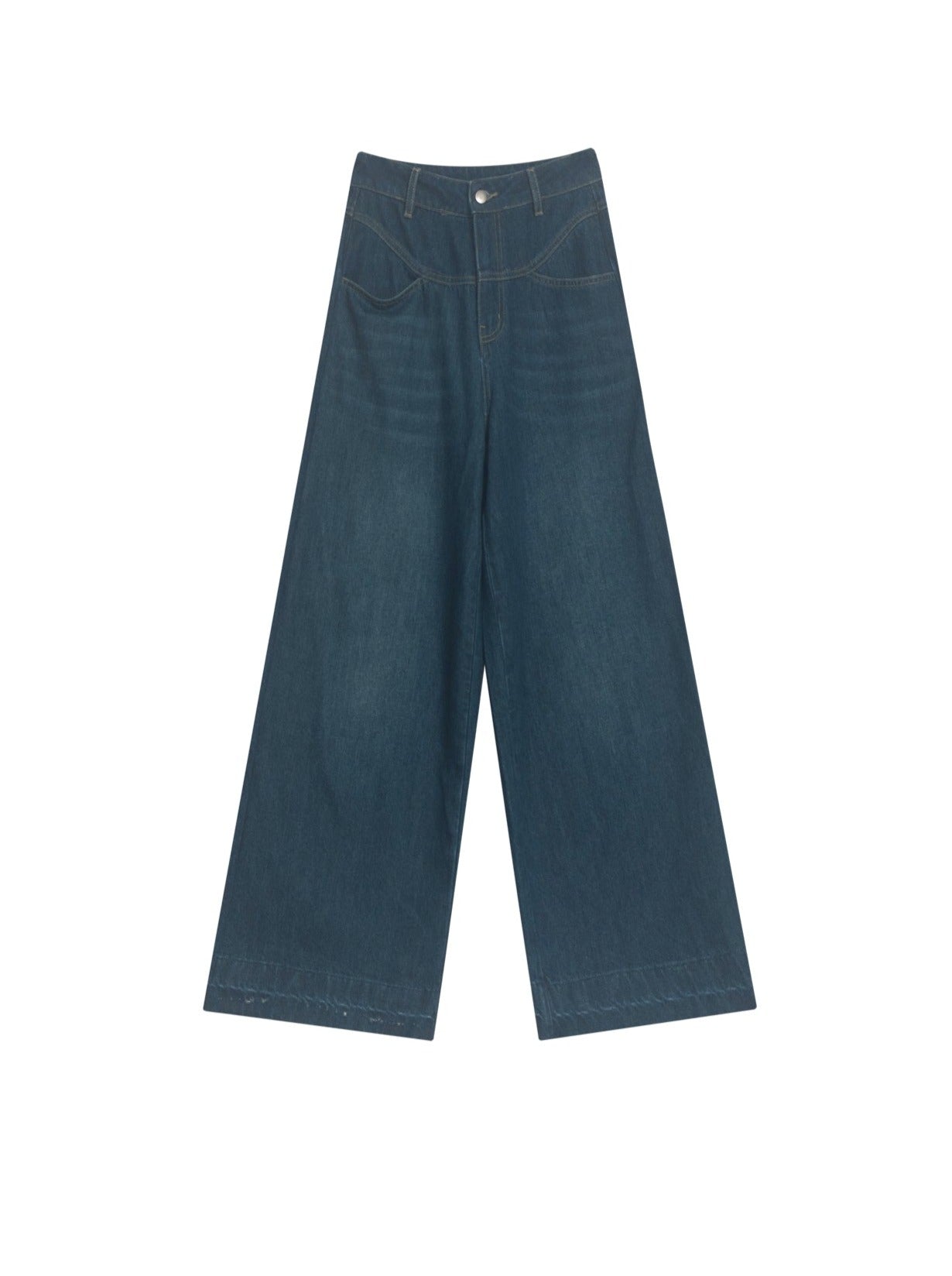 Retro wide-leg jeans