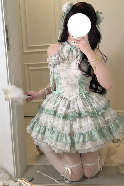 Peach Sugar Sweet Lolita Dress