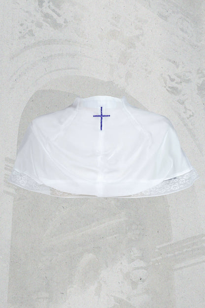 【4月13日预售截止】天使告白哥特洛丽塔十字蕾丝披肩