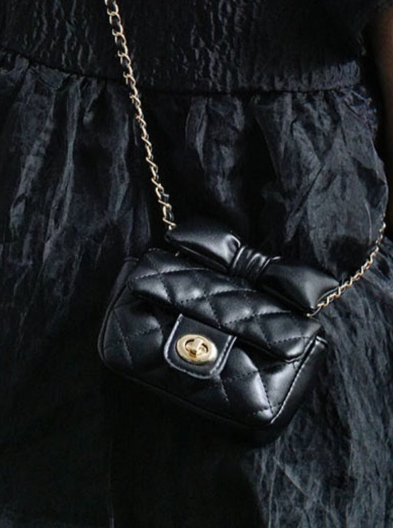 Handbag Aigner Tasche Schwarz Umhängetasche Gesteppte Tasche