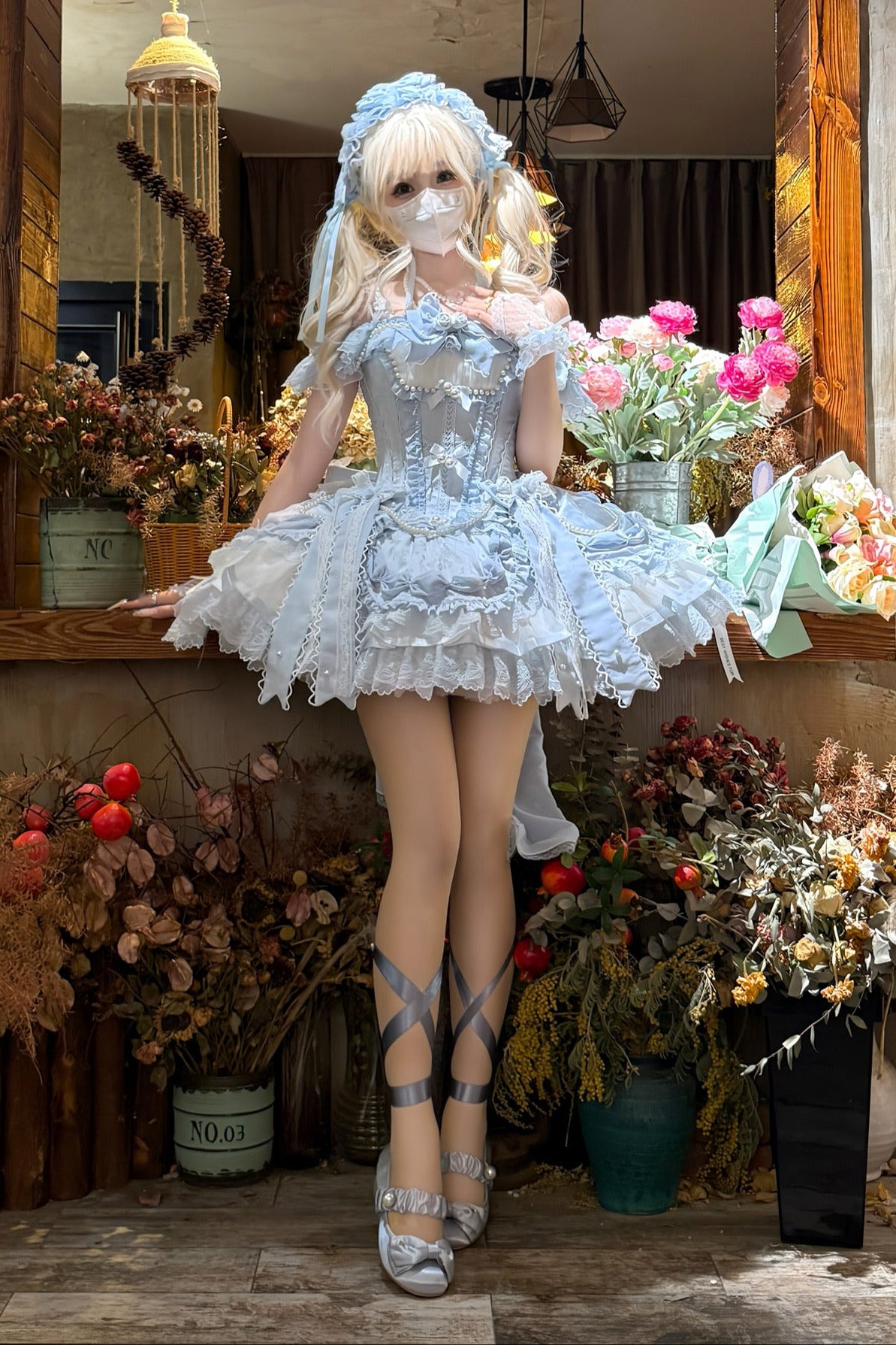 [Order Deadline: October 3] Pearl Rose Ballet Style Pure Elegant Dress