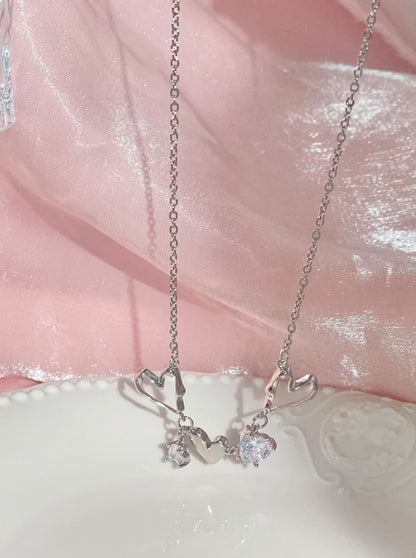 Jewel Silver Necklace