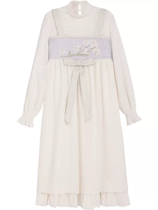 フェアリースタイルフェイクツーピースドレス