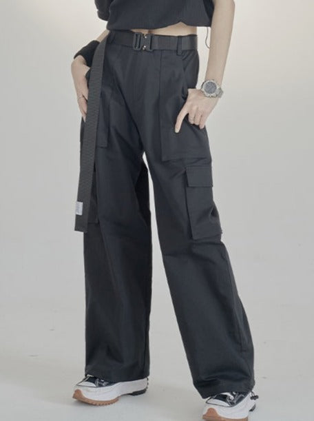 Loose Straight Leg Pants