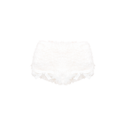 Halter Neck Fuzzy Knit Jacket + Top + Pants