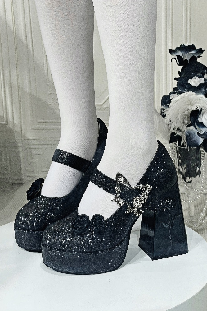 フローティングドリームランドプラットフォームブロックヒール