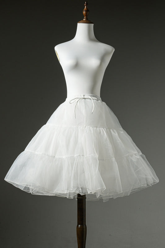 스완 플레어 페티코트