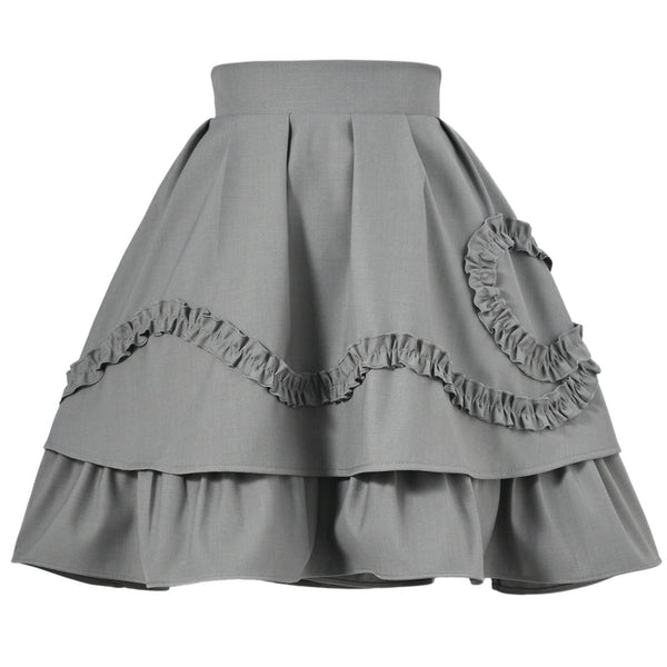 ガーリーグレーピンクセットアップ