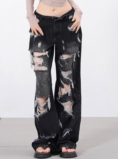 Straight leg cool jeans pants