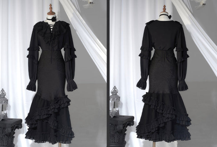 【予約商品】Song of the Lonely Birdクラシックマーメイドスカート