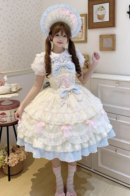 Fondant Sugar Cake Lolita Dress