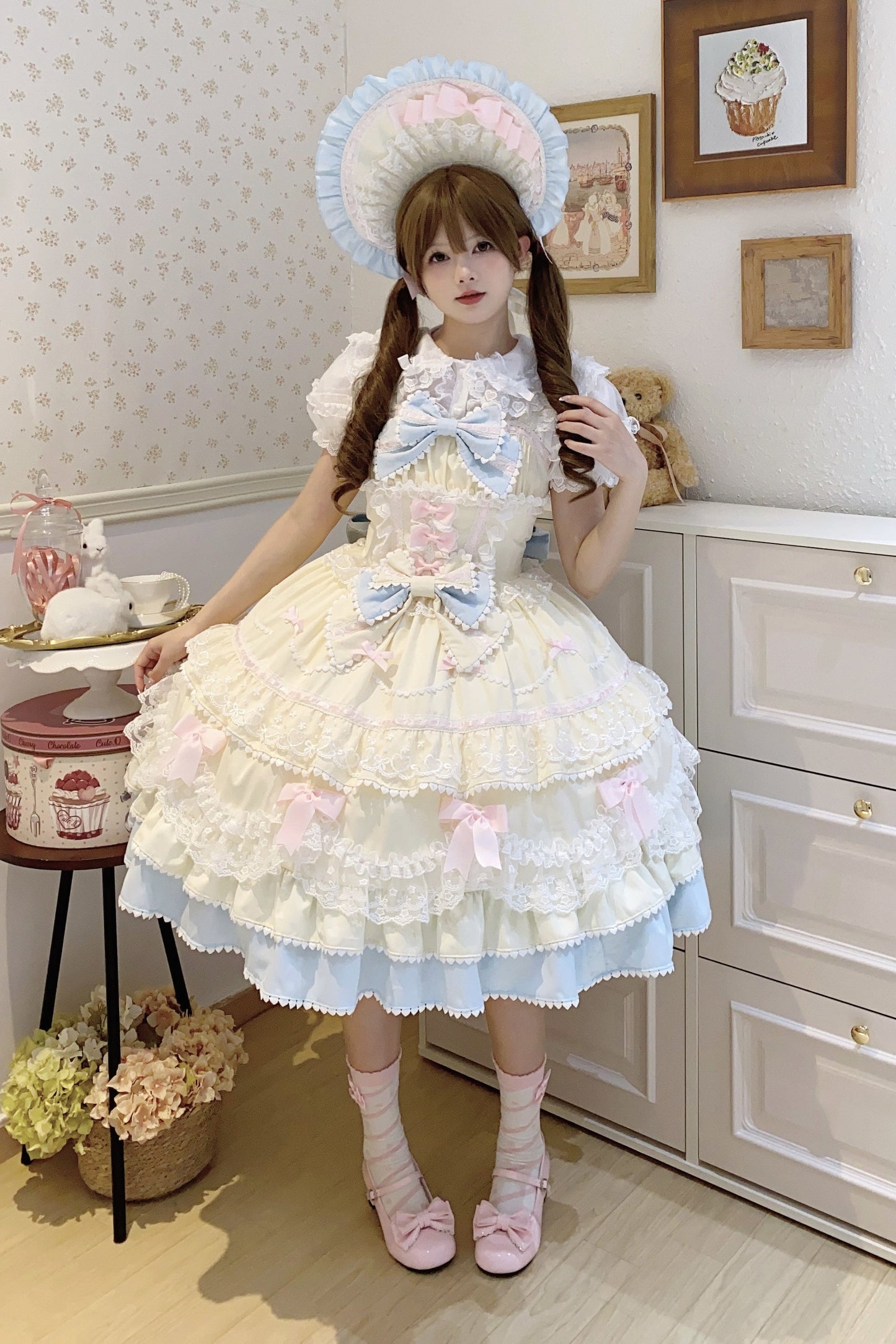 Fondant Sugar Cake Lolita Dress