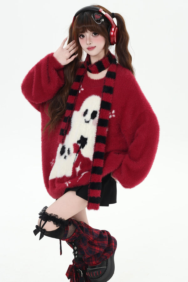 Ghost Over Tops + Scarves